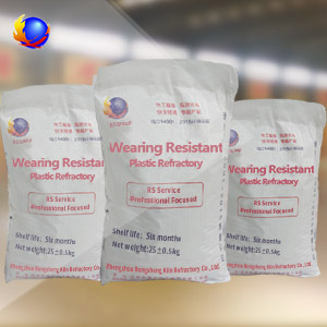 Wearing Resistant Plastic Refractory