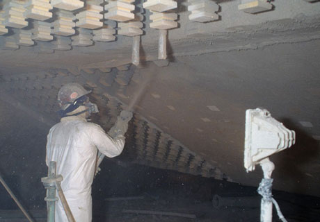 Construction of Insulating Castable Refractory